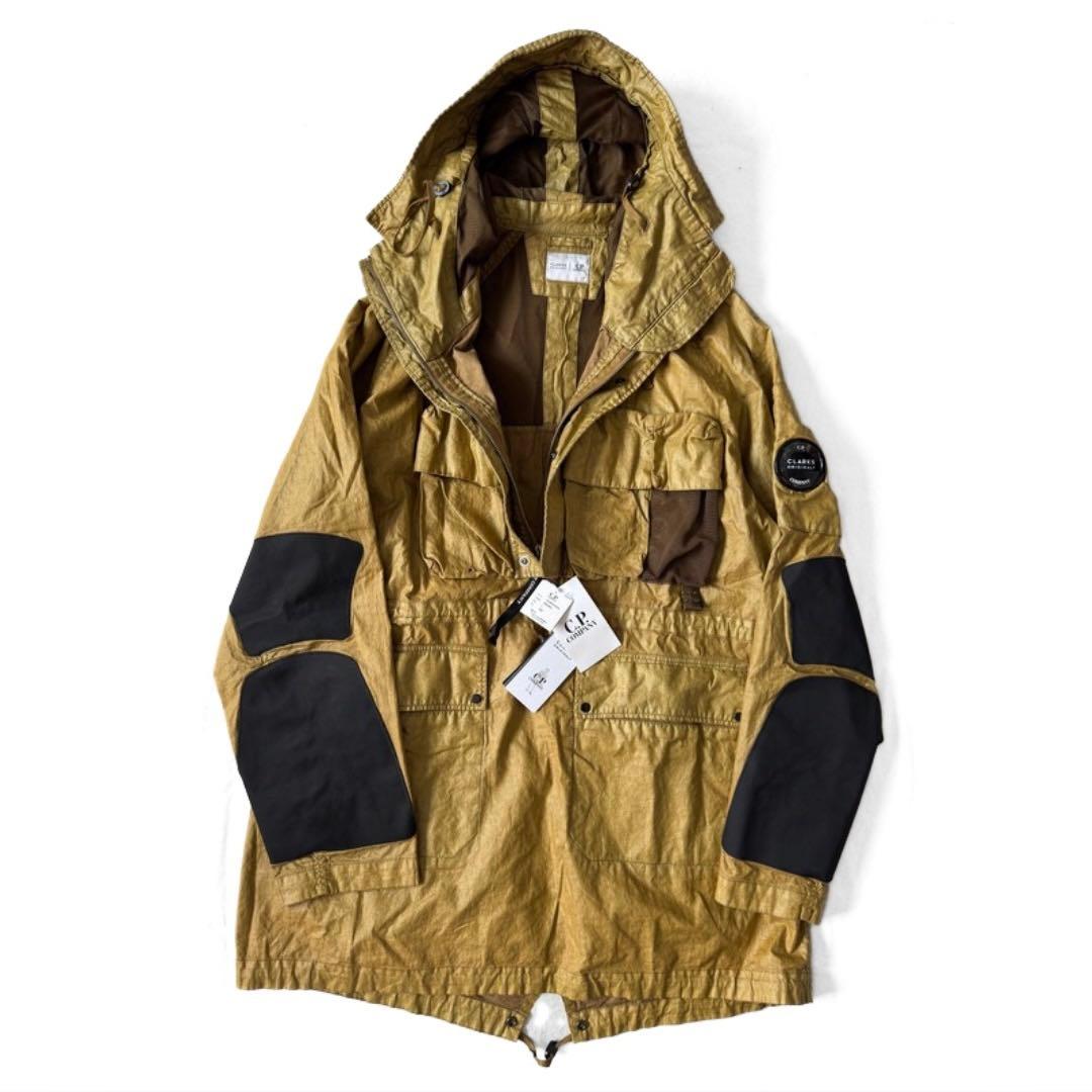 新品 C.P.COMPANY クラークス ロングジャケット ゴーグル コート