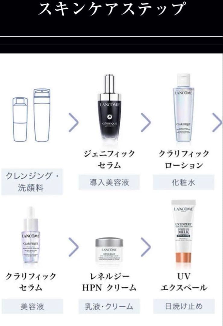 LANCOME ランコム サンプルセット5点 - メルカリ
