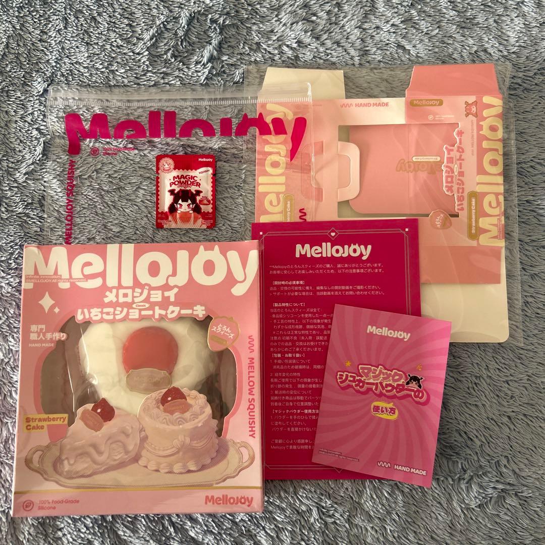 mellojoy いちごショートケーキ スライス メロジョイ スクイーズ 未