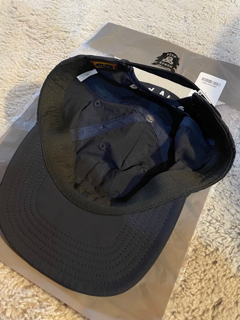 帽子 HUMAN MADE 5Panel Nylon Cap \"Navy\"