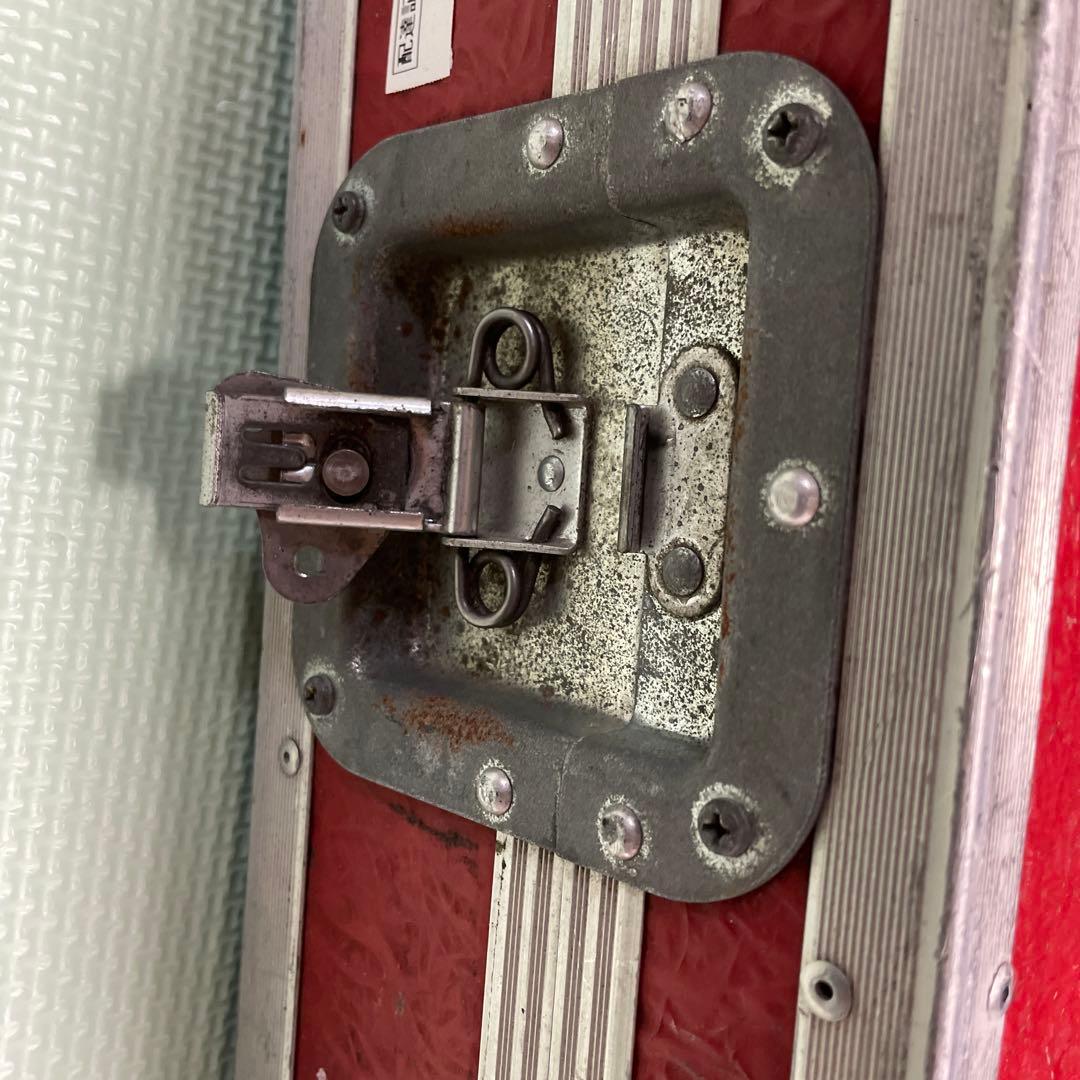 楽器ケース 赤 ハードケース 133cm✖️33cm✖️10cm