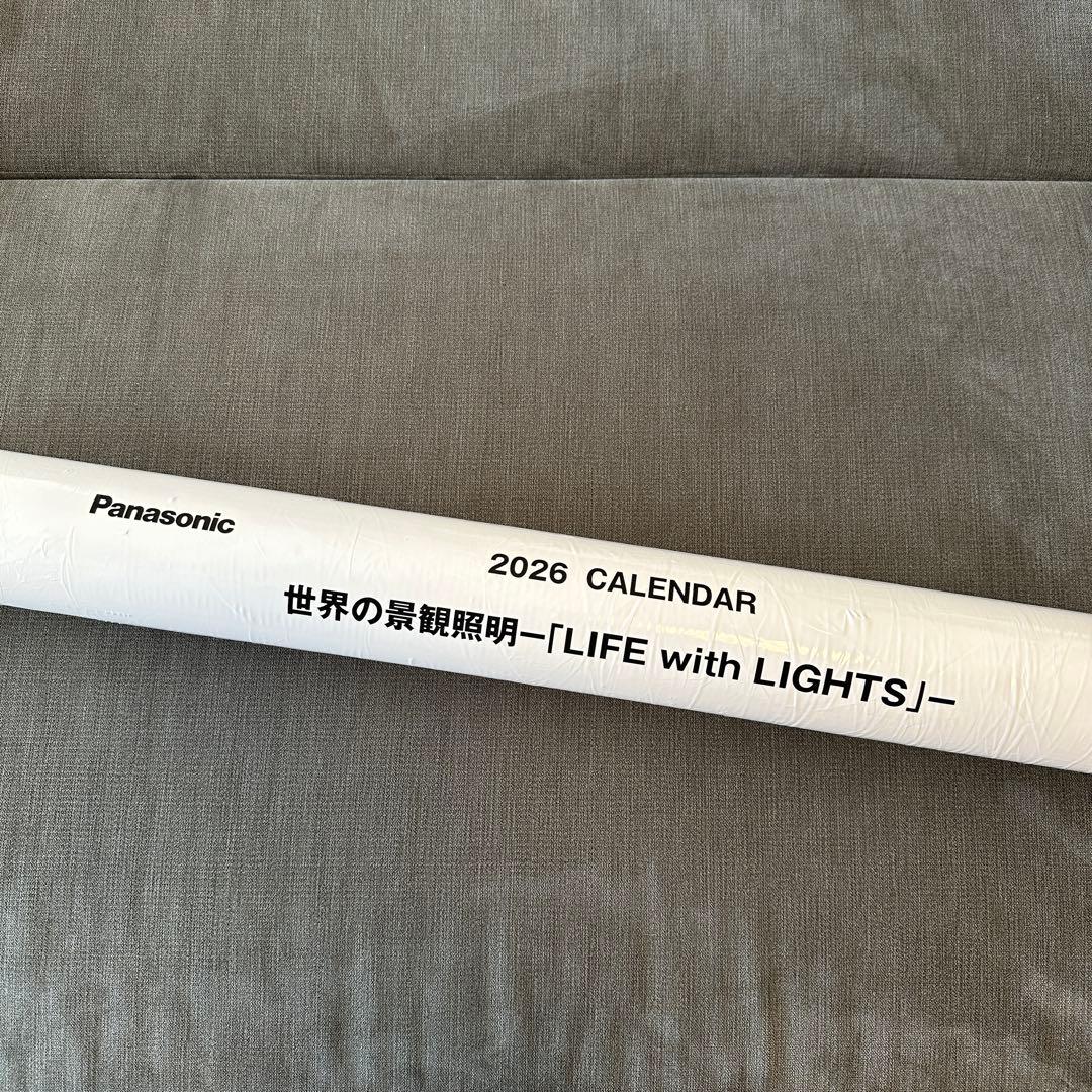 Panasonic カレンダー 2026 世界の景観照明 パナソニック - メルカリ