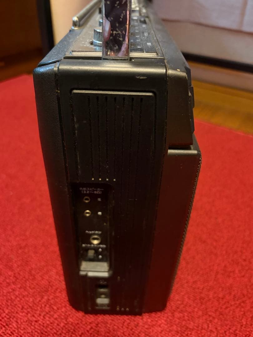 昭和レトロ　ラジカセ　　SHARP THE SEARCHER -XL