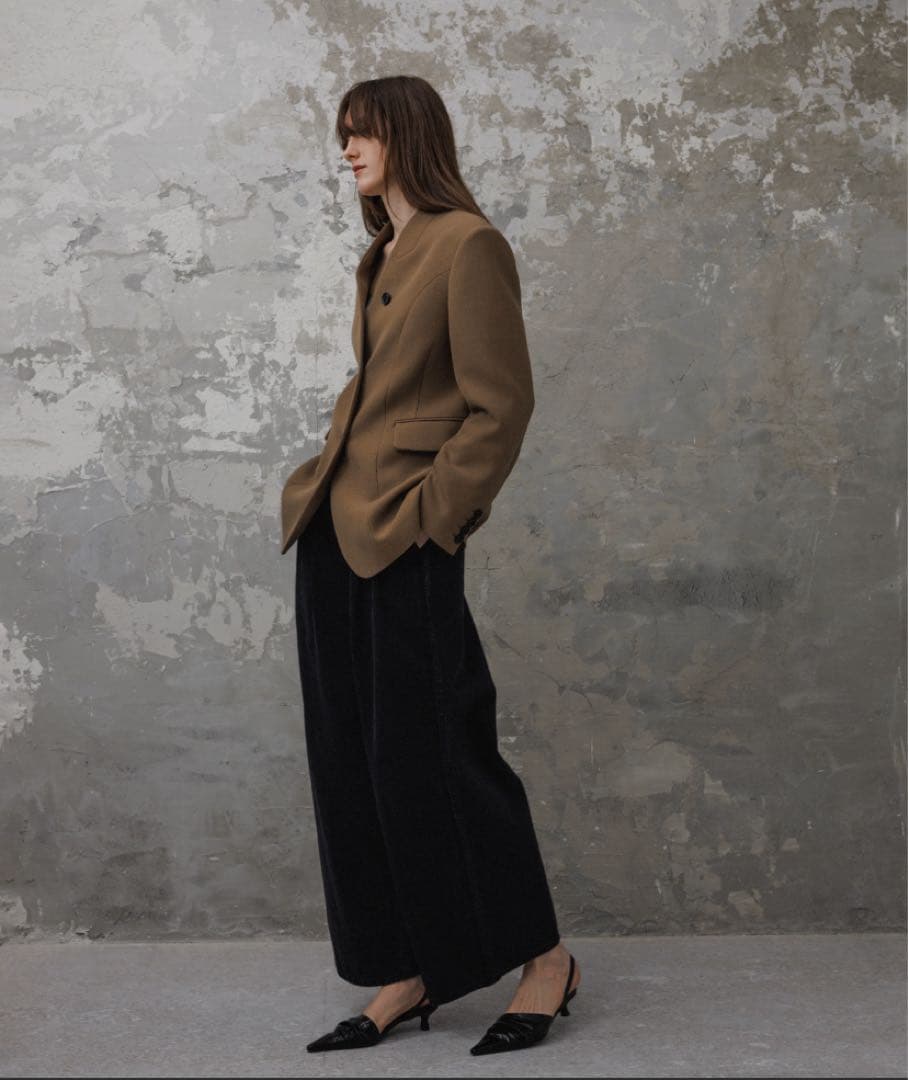 【完売商品】アダムエロペ《EMOELLE》セパレートミュール　ブラック