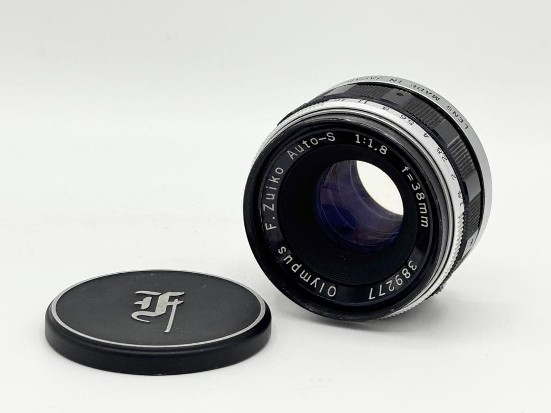 レンズ(単焦点) OLYMPUS F.Zuiko Auto-S 38mm f1.8 Olympus 38mm f1.8 F.Zuiko Auto-S - Lens – Kamerastore
