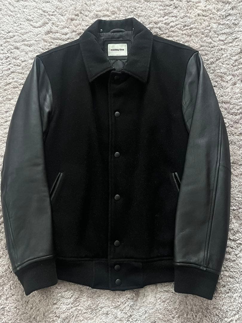 monkey time スタジャン 黒 サイズXL monkey time スタジャン 黒 サイズXL monkey time スタジャン 黒 サイズXL