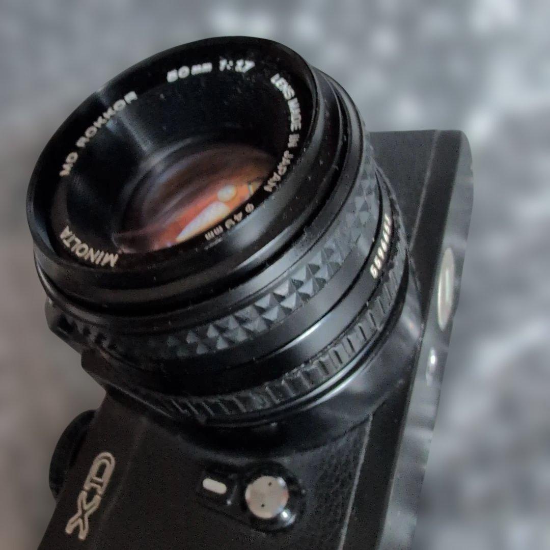 ミノルタ MINOLTA XD 50アニバーサリージャンク一眼レフブラック レア