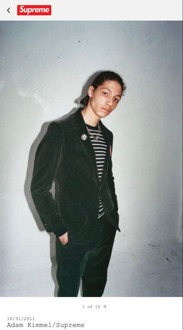 希少・美品】Supreme x Adam Kimmelセットアップ スーツ - メルカリ