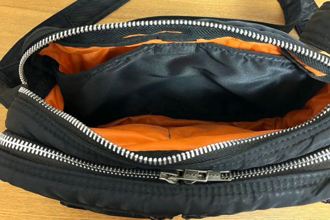 希少 PORTER ポーター タンカー ショルダーバッグ 2層 S ブラック