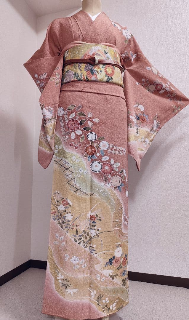 ❰6269❱ フルセット　訪問着 やまと　袋帯　帯締め　帯揚げ　正絹　着物 着物・浴衣専門店の公式通販 | やまとオンラインストア