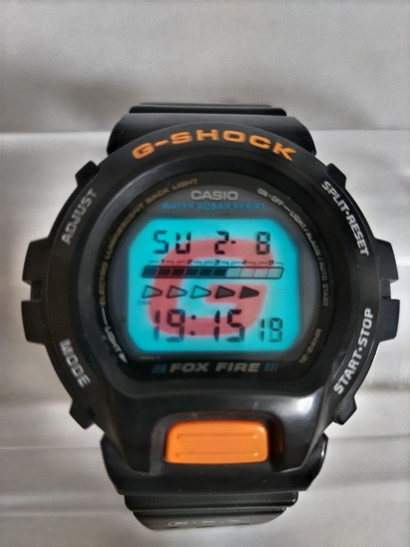 希少/美品】G-SHOCK DW-6600B FOX FIRE バックライトG - メルカリ