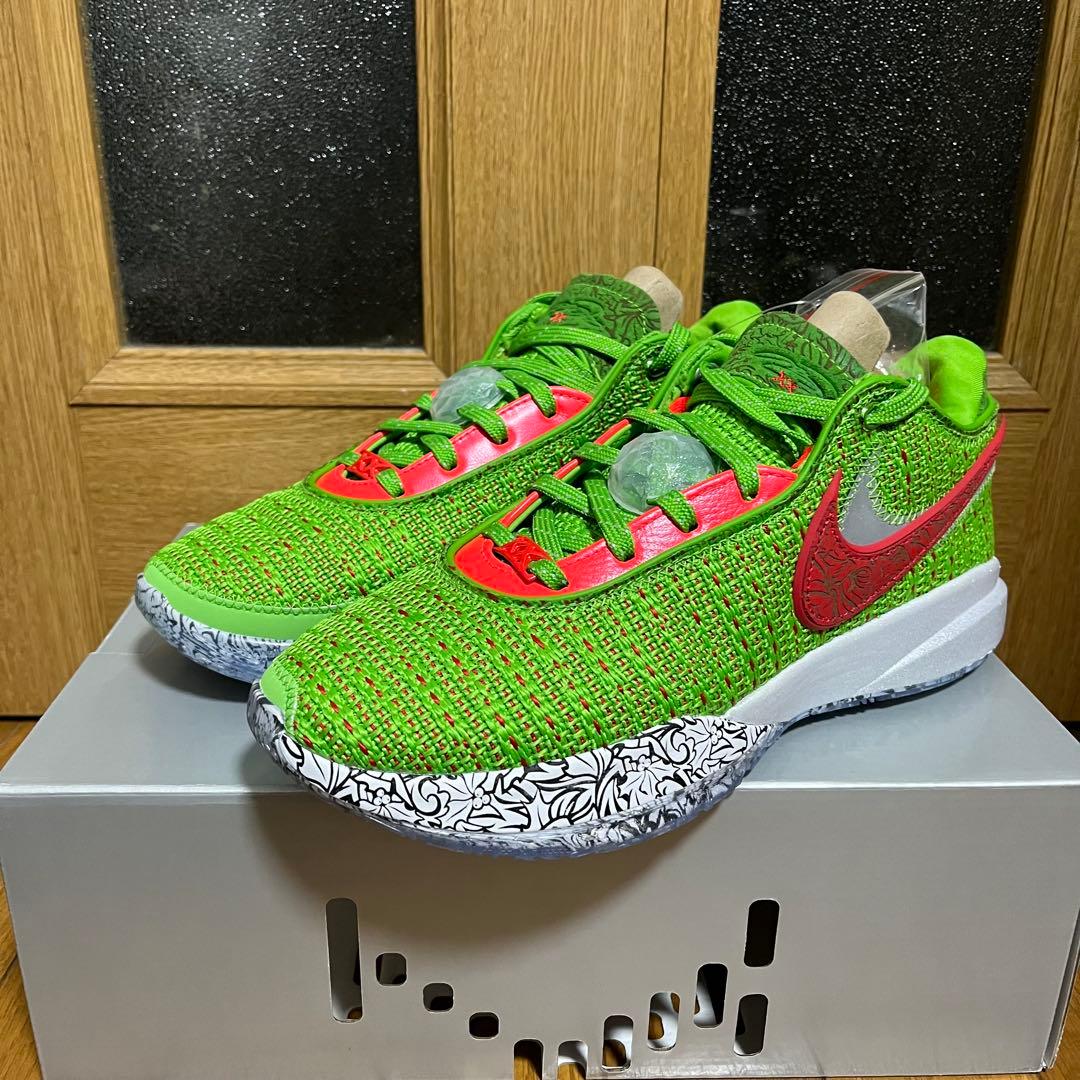 NIKE レブロン20 クリスマス 27.0cm バッシュ