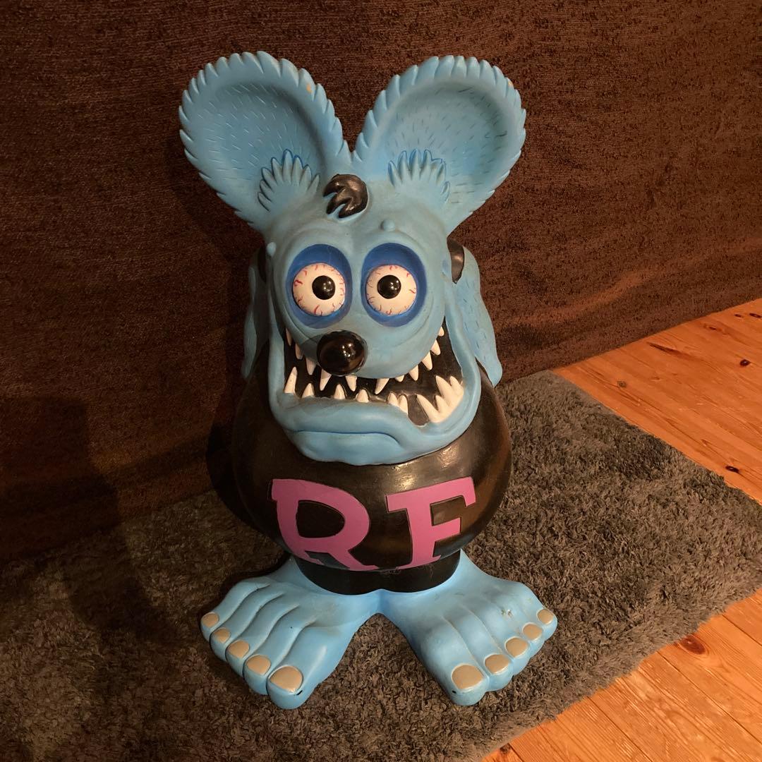 RF モンスター　ラットフィンク　特大フィギュア 巨大【ラットフィンク 60cm ビッグコインバンク】貯金箱 FUNKO Rat