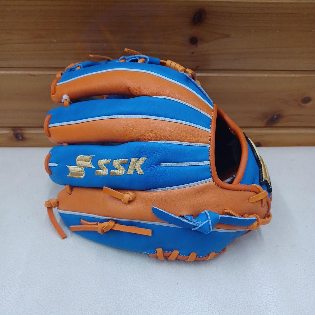 SSK限定 カノモデル 少年軟式グローブ 青/オレンジ - メルカリ