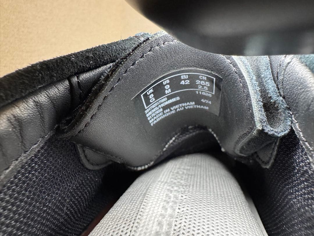 Clarks Wallabee GTX 黒スエード UK8.0 / 26.0cm