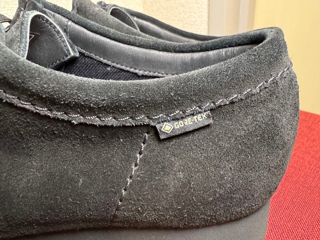 Clarks Wallabee GTX 黒スエード UK8.0 / 26.0cm