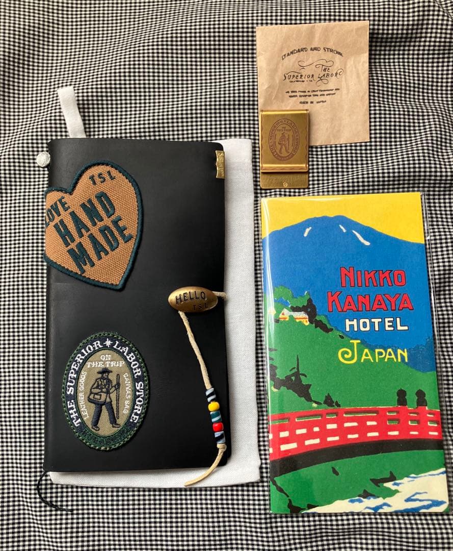 T.S.L倉敷限定 カスタム トラベラーズノート ブラック tsl倉敷 カスタムしまくったトラベラーズノート届く&値段も公開 | 三度の飯より