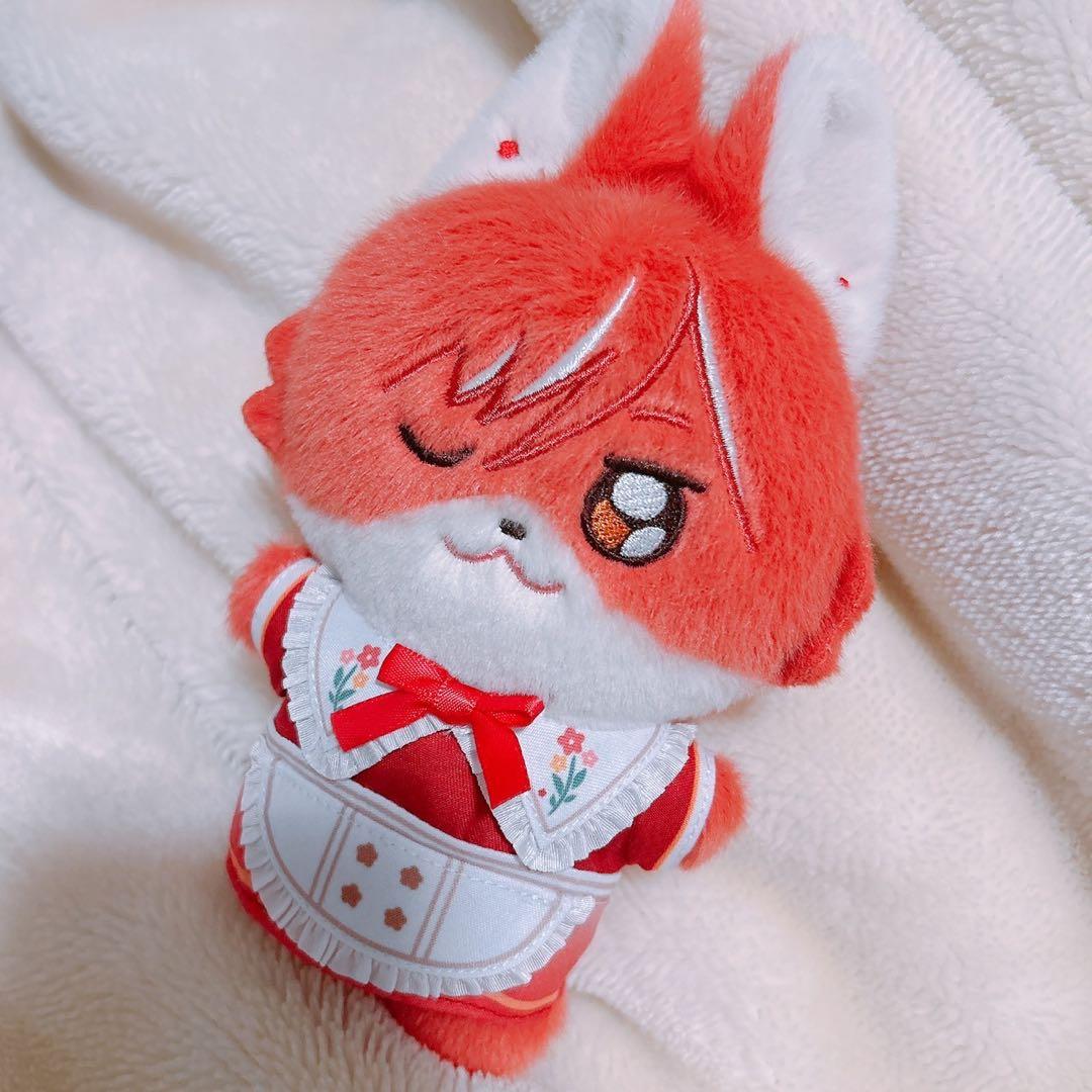 逆先夏目 絨絨カフェ ぬいぐるみ モフモフ きつね 狐 あんスタ 中国