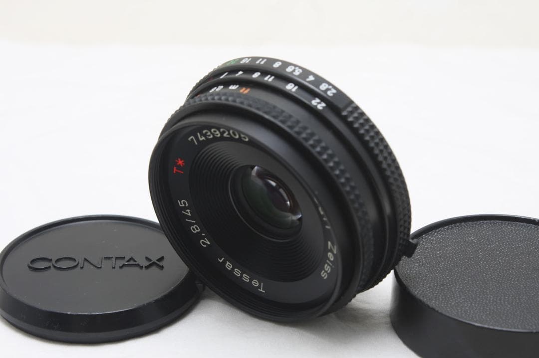 テッサー 45mm F2.8 MMJ T* Contax Zeiss Tessar T 45mm f/2.8 MF Lens for sale online | eBay