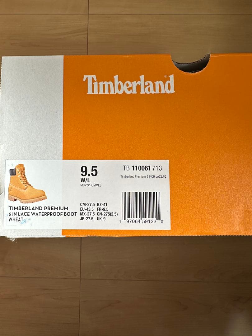 靴 Timberland 6inch Premium 27.5cm