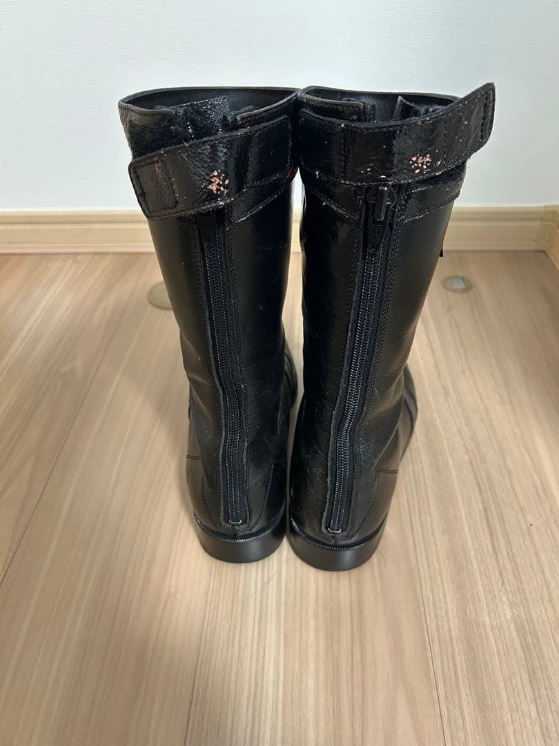 DUSHレーシング　26.0cm 本革　特攻ブーツ　当時物　トーヨコ　クシタニ