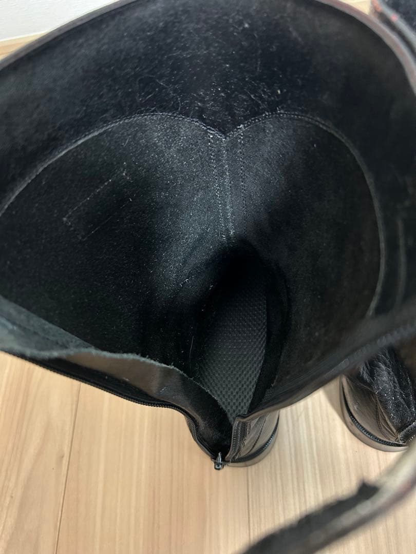 DUSHレーシング　26.0cm 本革　特攻ブーツ　当時物　トーヨコ　クシタニ