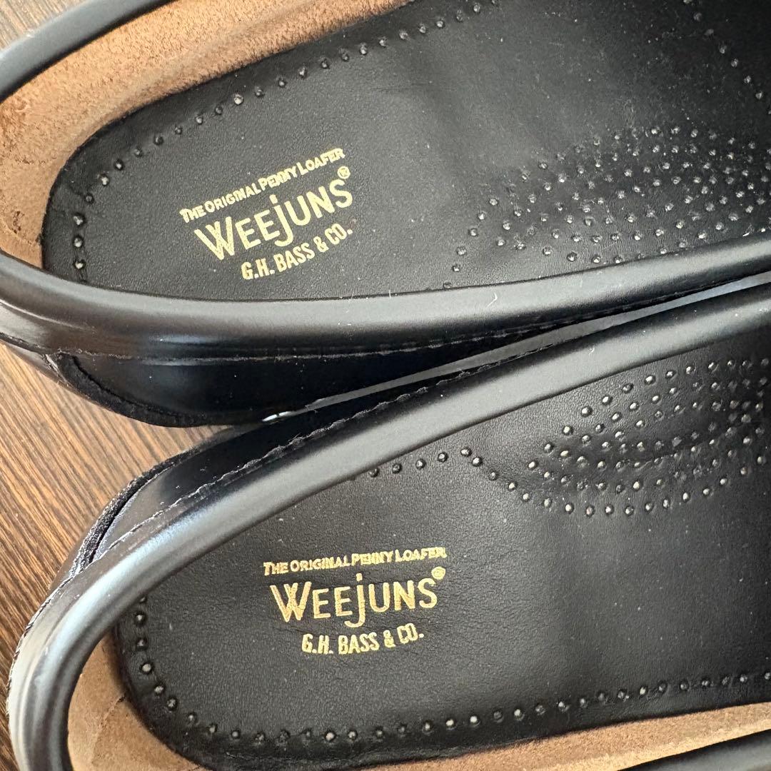 G.H.BASS　BA41810 / BLACK (RUBBER SOLE)