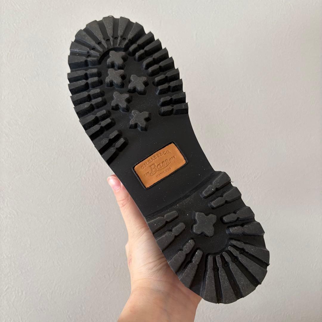 G.H.BASS　BA41810 / BLACK (RUBBER SOLE)