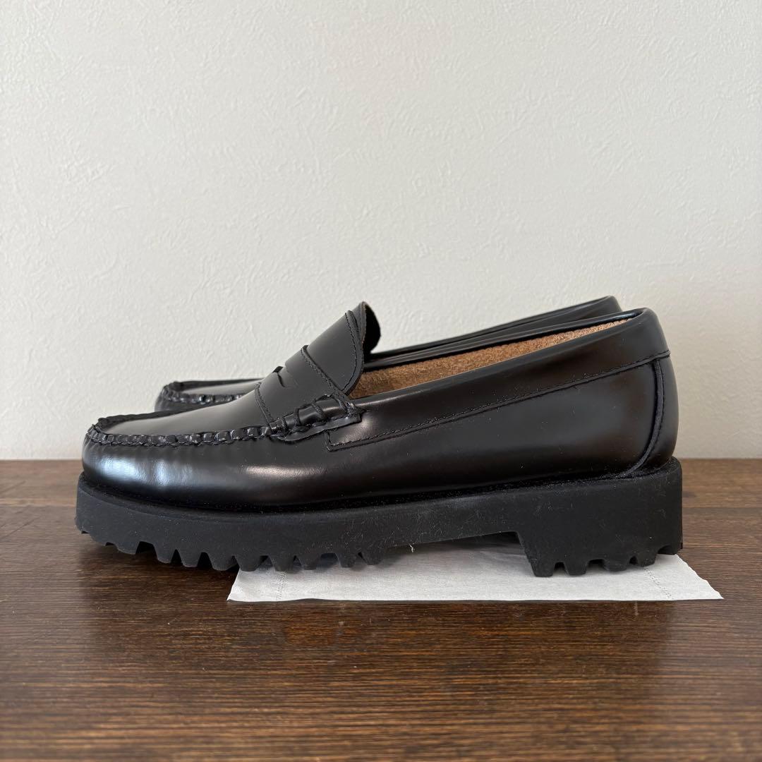 G.H.BASS　BA41810 / BLACK (RUBBER SOLE)