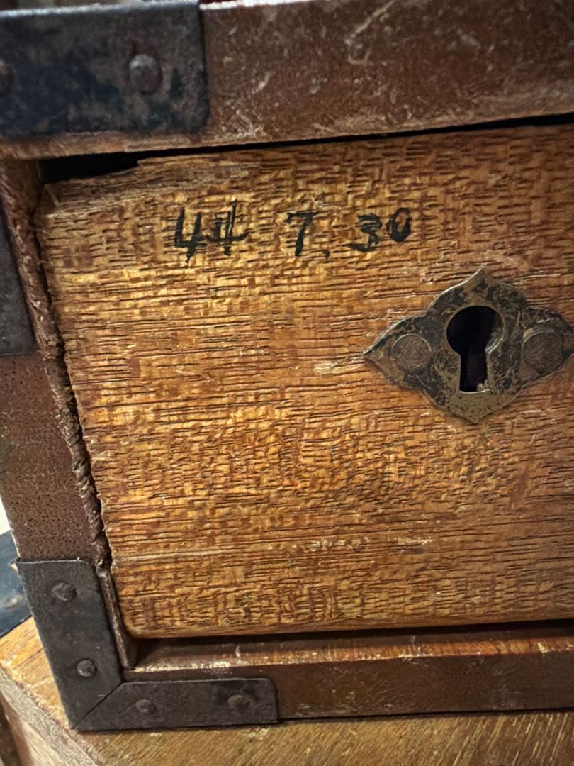 野村證券 百万両貯金箱【木製】第1136番＆第1846番（推定）2点 昭和