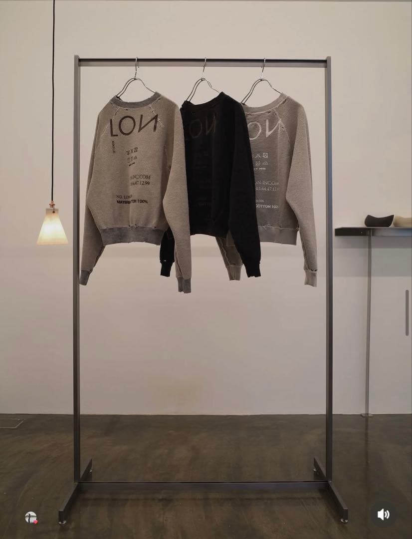 新品 LON TWO SIDE SWEATSHIRT #03 - メルカリ