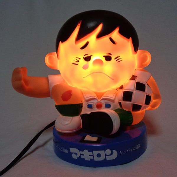 マキロン坊や光って喋る店頭スタンド山之内製薬ノベルティー昭和レトロ