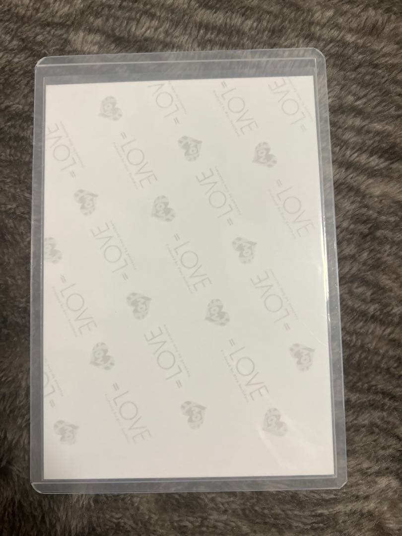 イコラブ 佐々木舞香 ラブクリエイト 直筆サイン入り生写真 チュウ