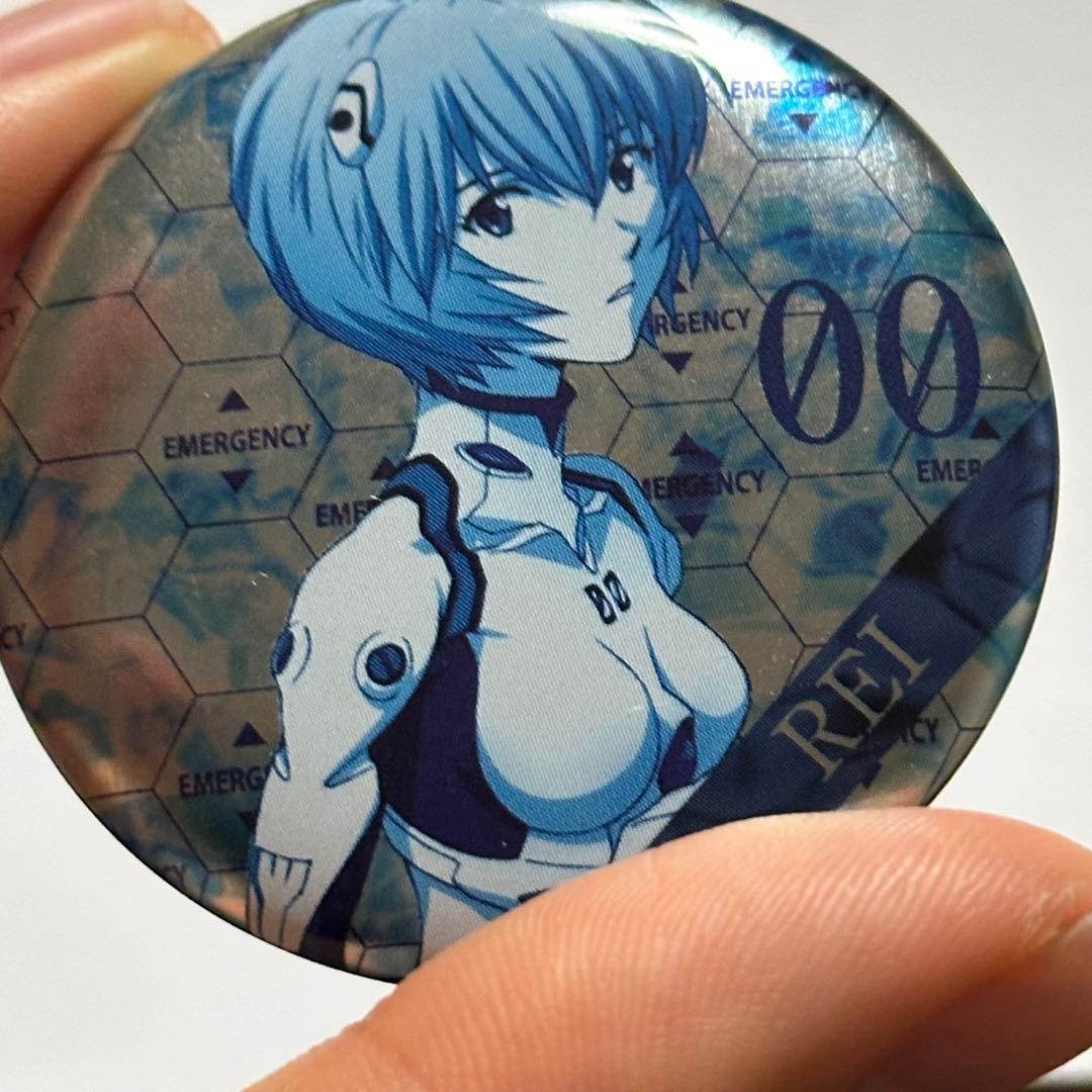 エヴァンゲリオン 綾波レイ メタリック缶バッジ バッチ ストア