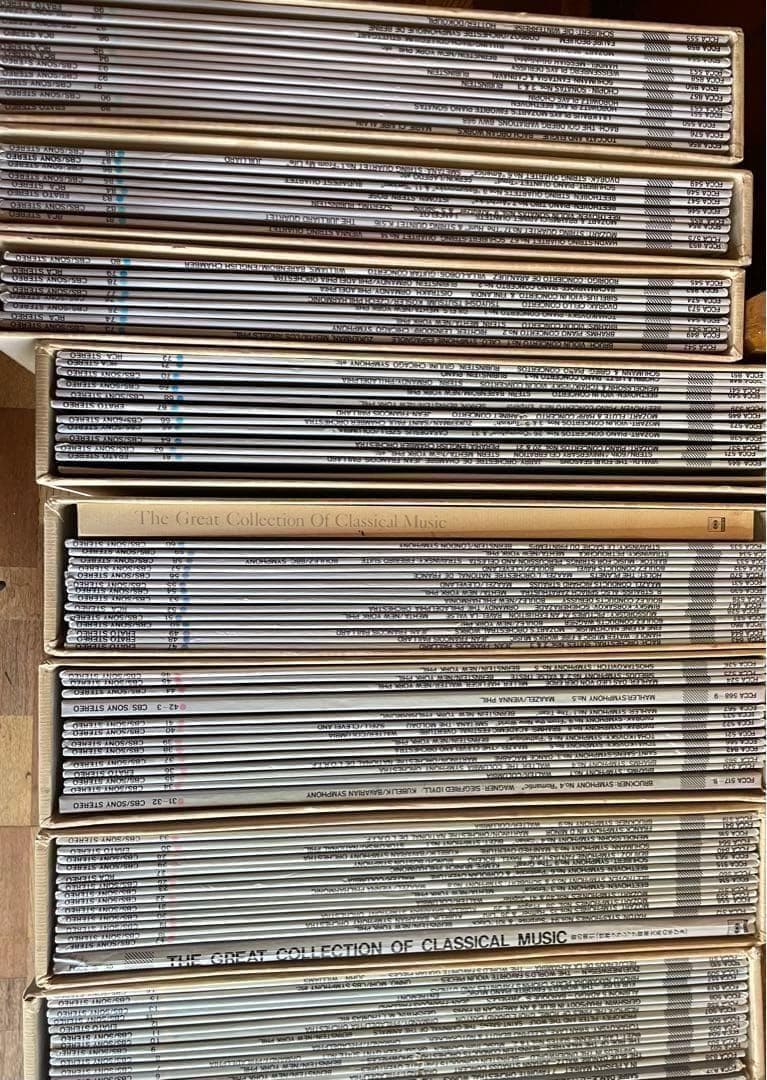 ソニー 世界クラシックLPボックスSONY クラッシック レコード まとめ