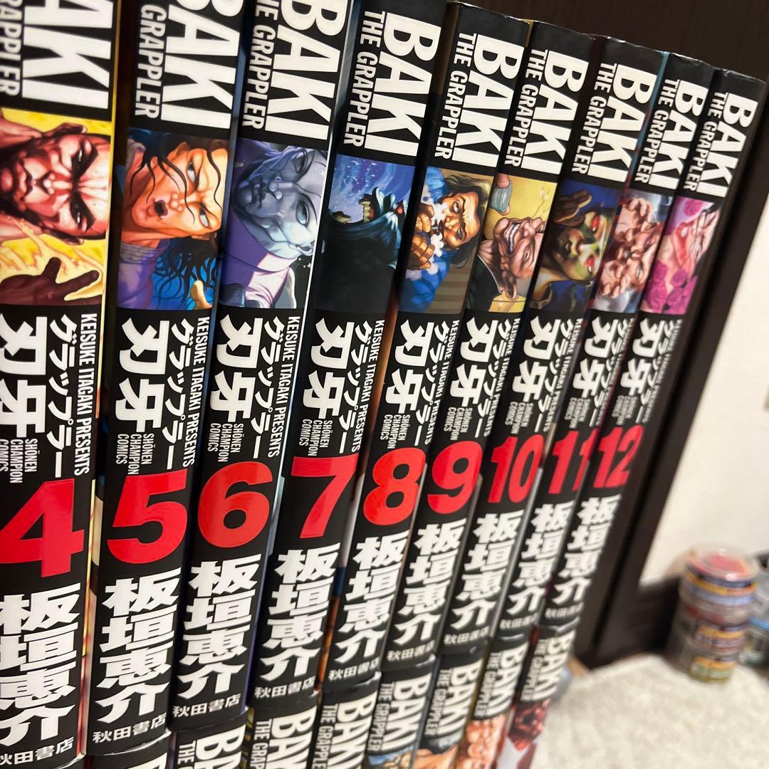 ✨グラップラー刃牙 完全版✨板垣恵介✨全24巻✨全巻初版✨比較的美品