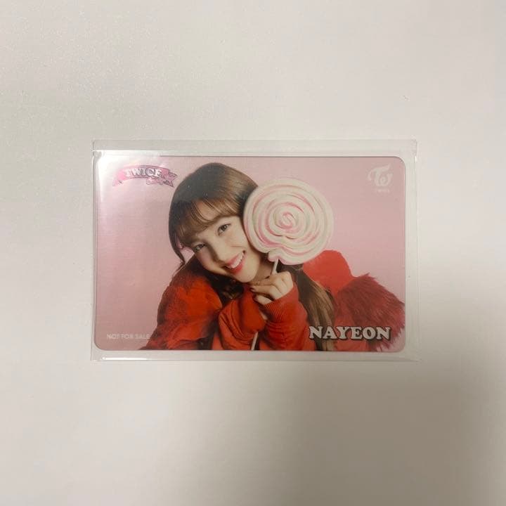 TWICE ナヨン candy pop 300人限定トレカ クリアトレカ TWICE ダヒョン トレカセット BDZ candy pop｜Yahoo!フリマ（旧PayPay