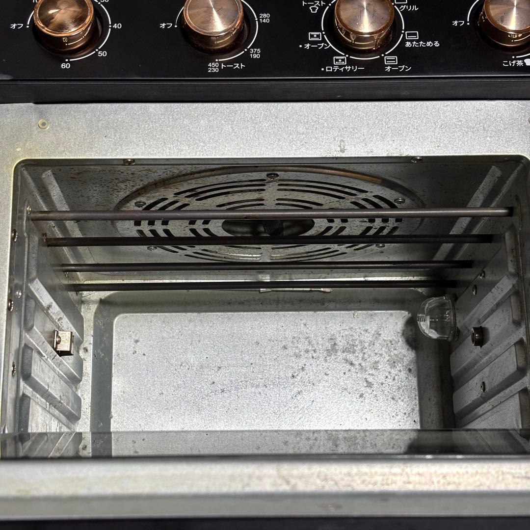 FeeKaa 20L コンベクションオーブン 黒 ゴールドアクセント - メルカリ