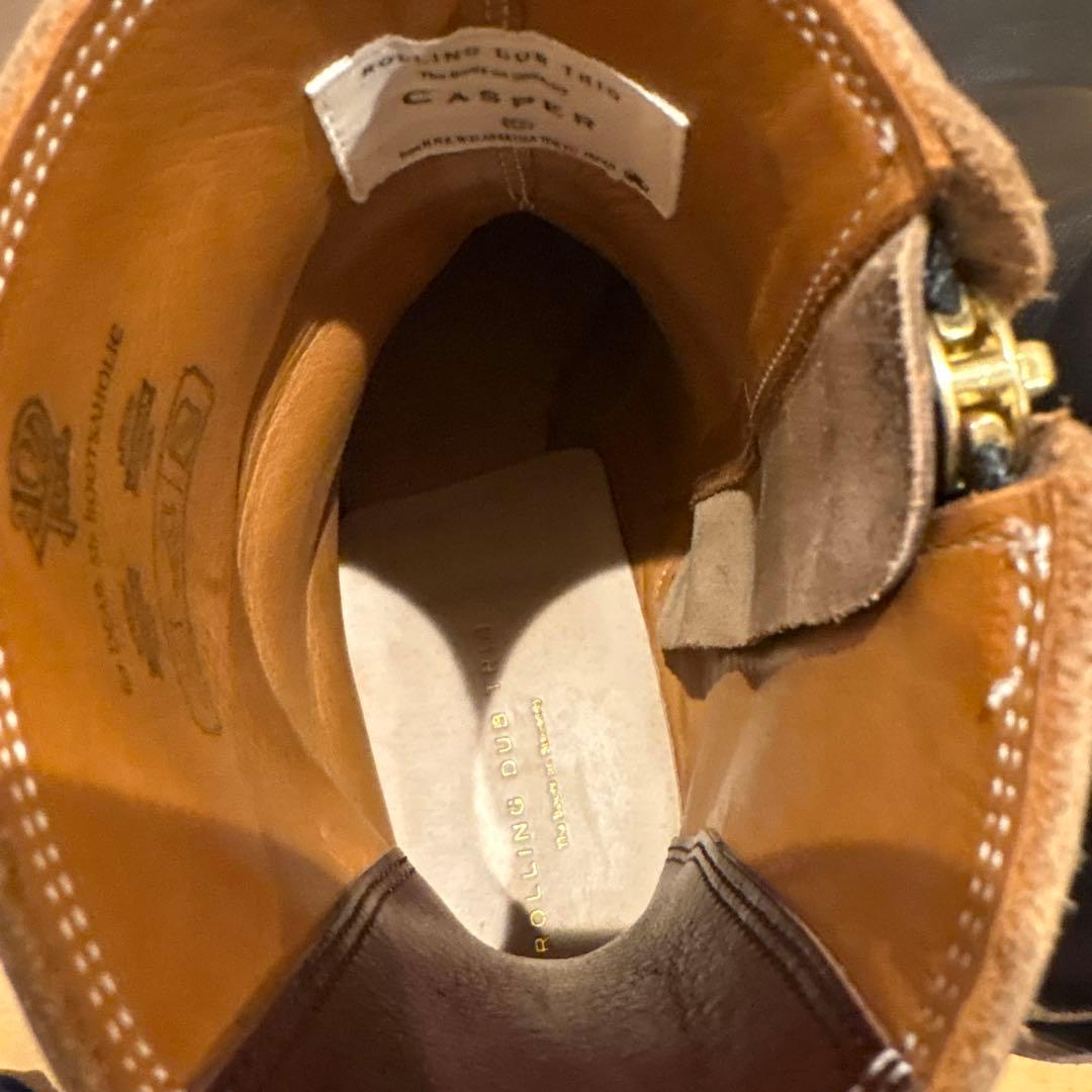 ROLLING DUB TRIO CASPER ブラック 26.5cm