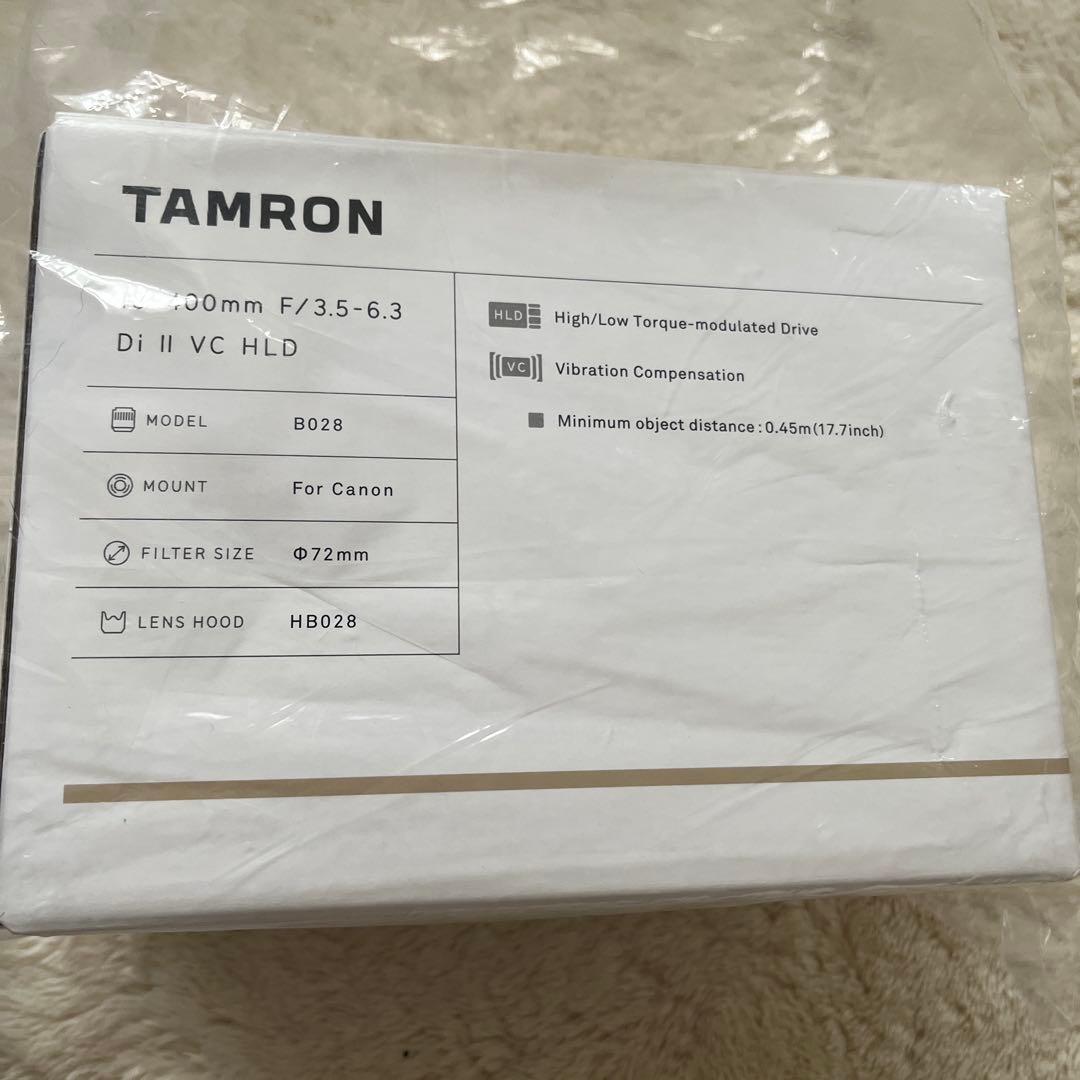 タムロン18-400 Canon TAMRON