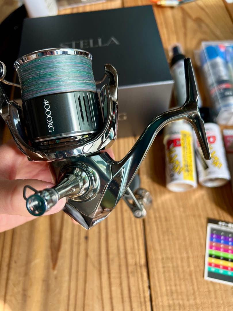 22ステラ4000XG＋リブレWING110＋PE他 メンテ品付き シマノ - メルカリ