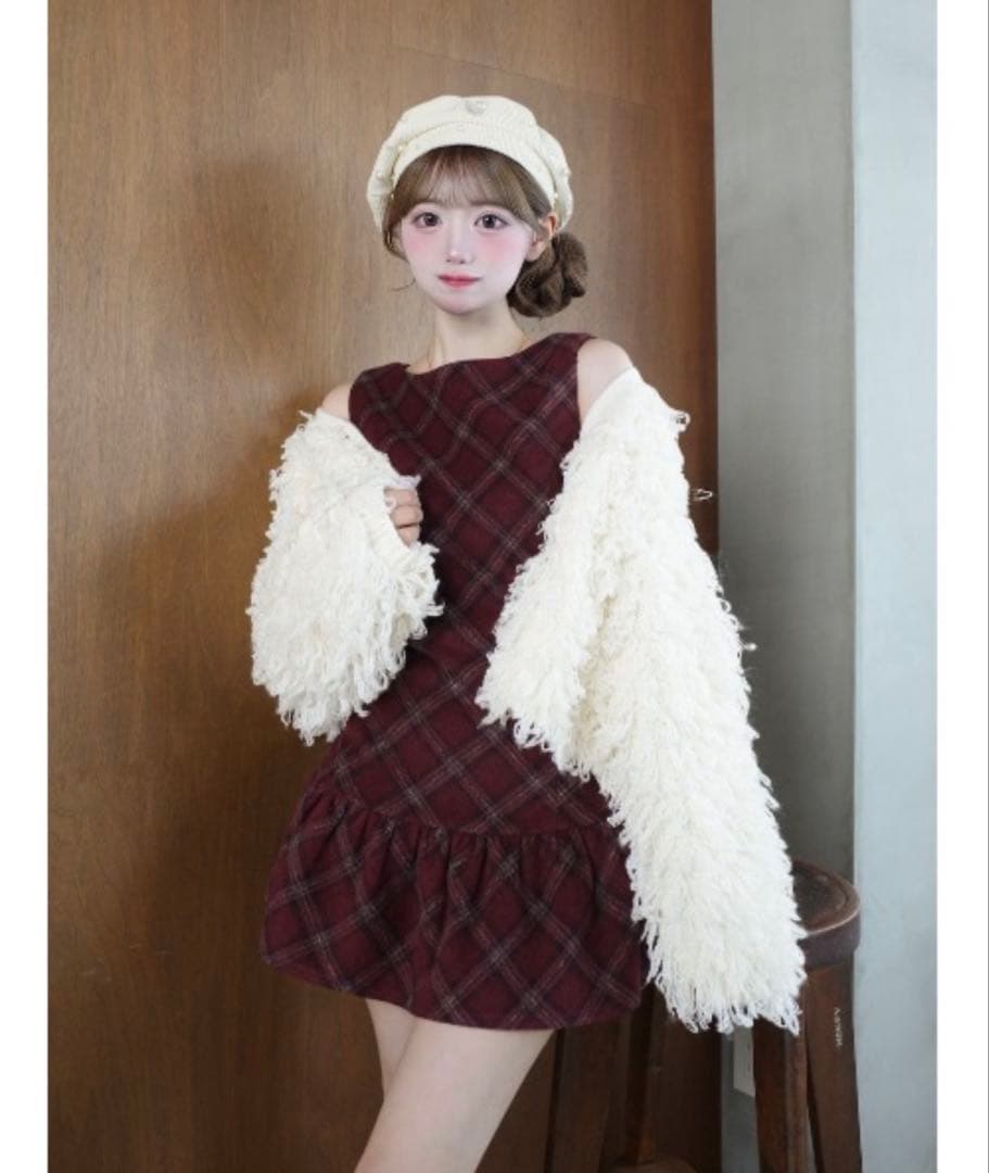 Darich タータンチェックノースリミニワンピース - メルカリ