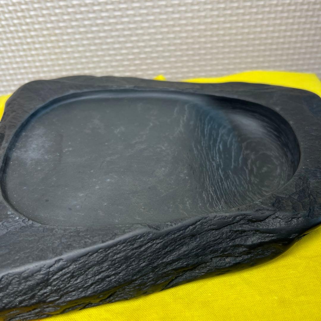 近江名産 石紋綺麗 ⭕️希少 高島虎斑石硯 福井永昌堂製 天然硯 泰石作