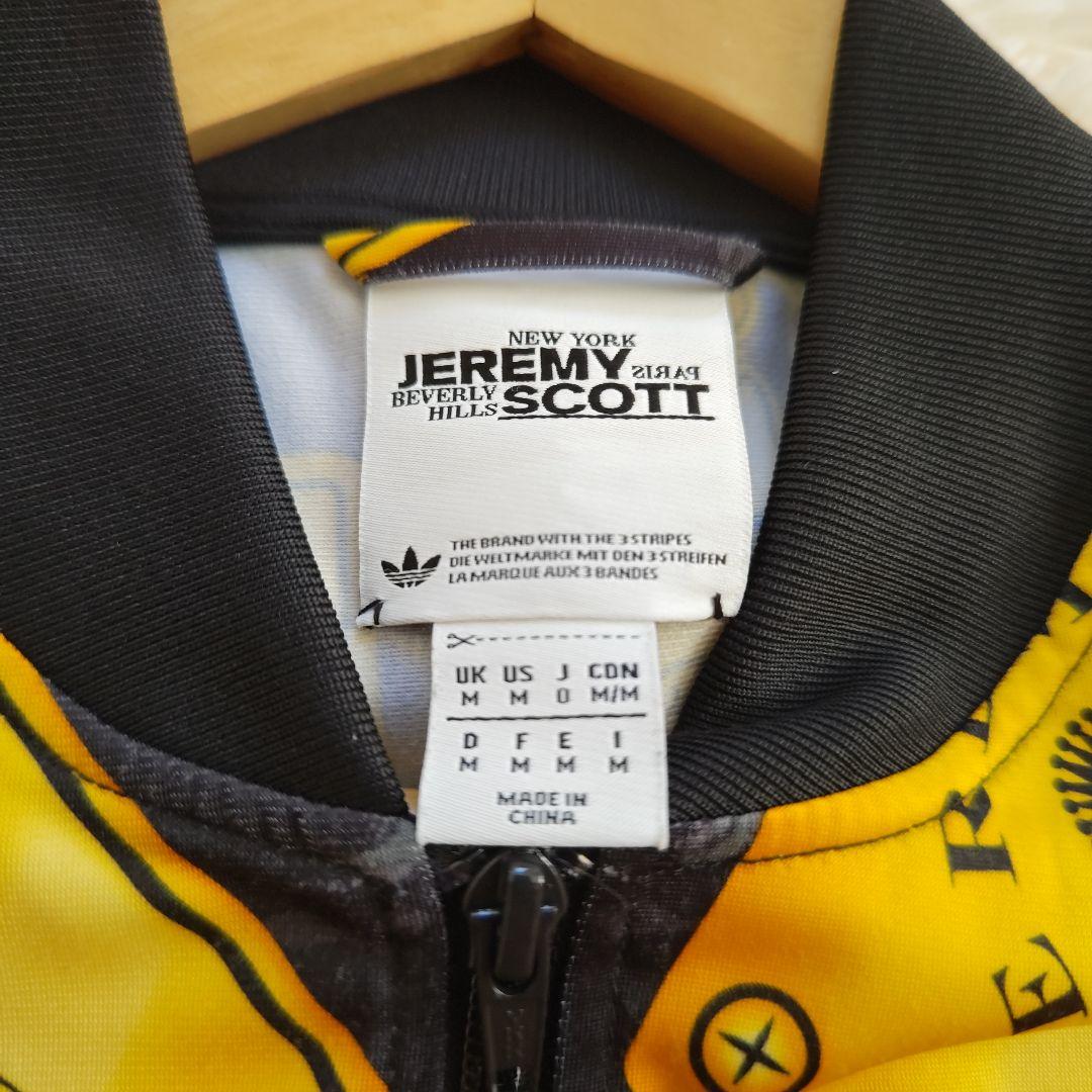 極美品✨】Jeremy Scott adidas ジャージ 黒/黄 プリント柄 - メルカリ