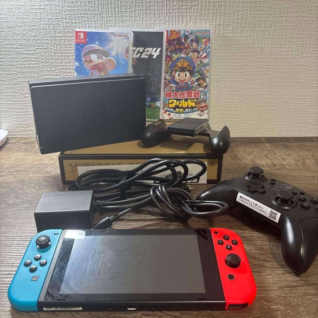 Nintendo Switch 本体　カセット3個付き Amazon.co.jp: Nintendo Switch 本体 (ニンテンドースイッチ) Joy-Con