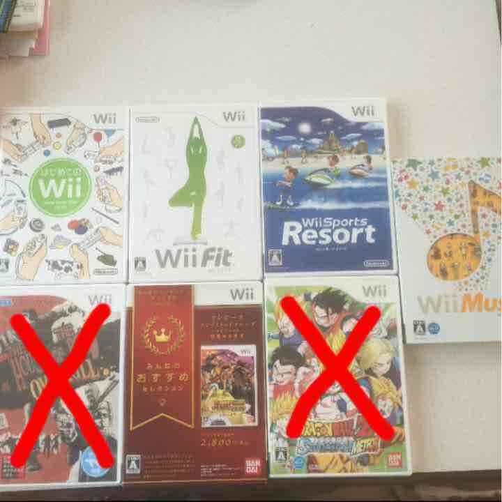Wii ソフト バラ売り可 美品 Wii ソフト 13本 バラ売り可※要コメント - メルカリ
