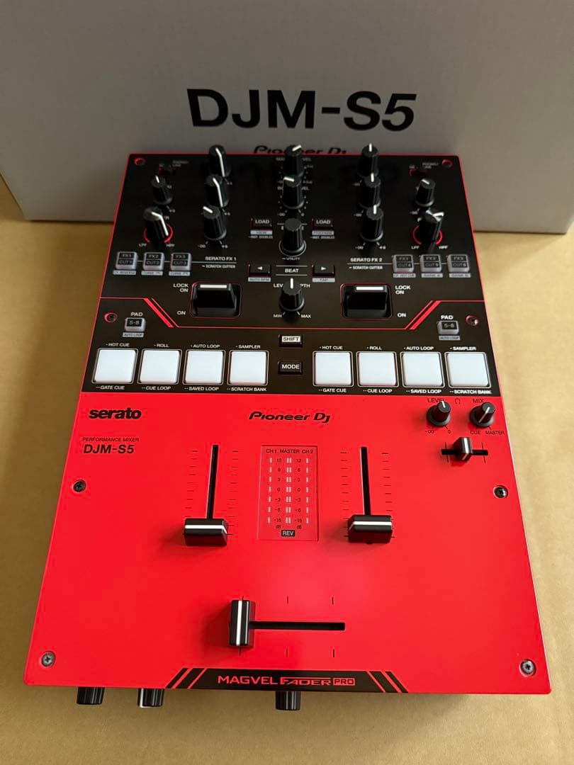 DJ機材 Pioneer DJ DJM-S5 Technics Pioneer DJ DJM-S5 2-Channel Serato Scratch Mixer | Guitar Center