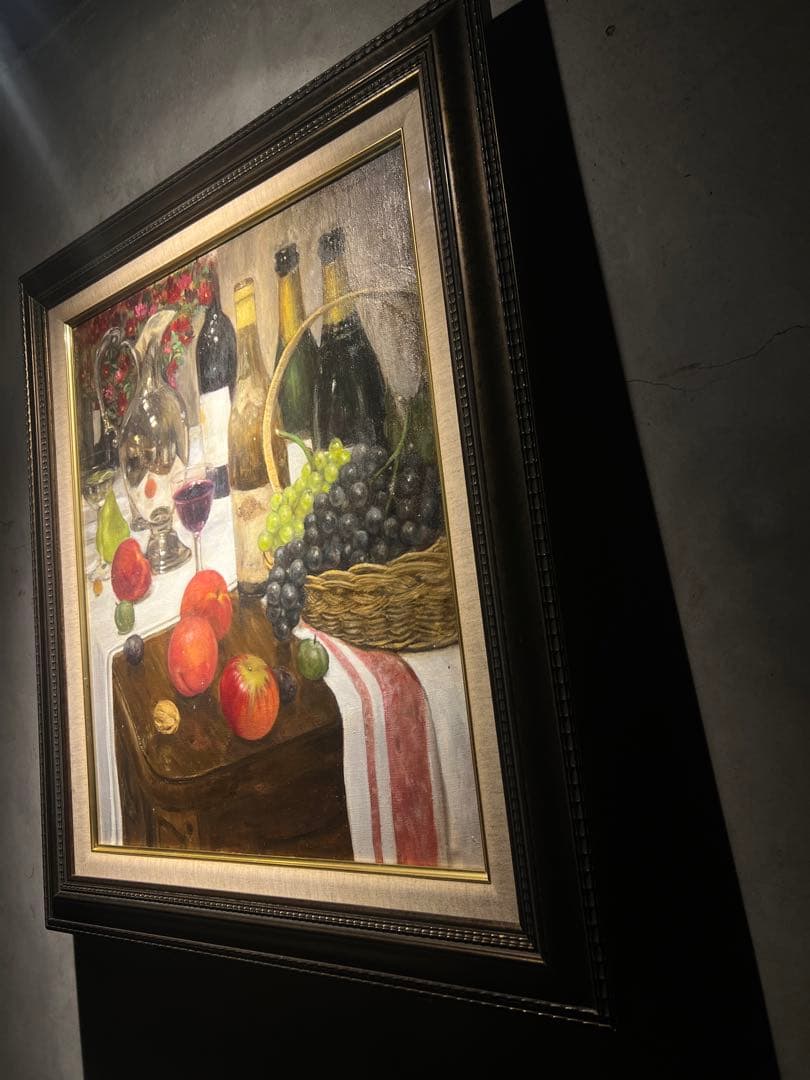 他の人発送×尾野裕一【静物】油彩画 肉筆サインあり - メルカリ