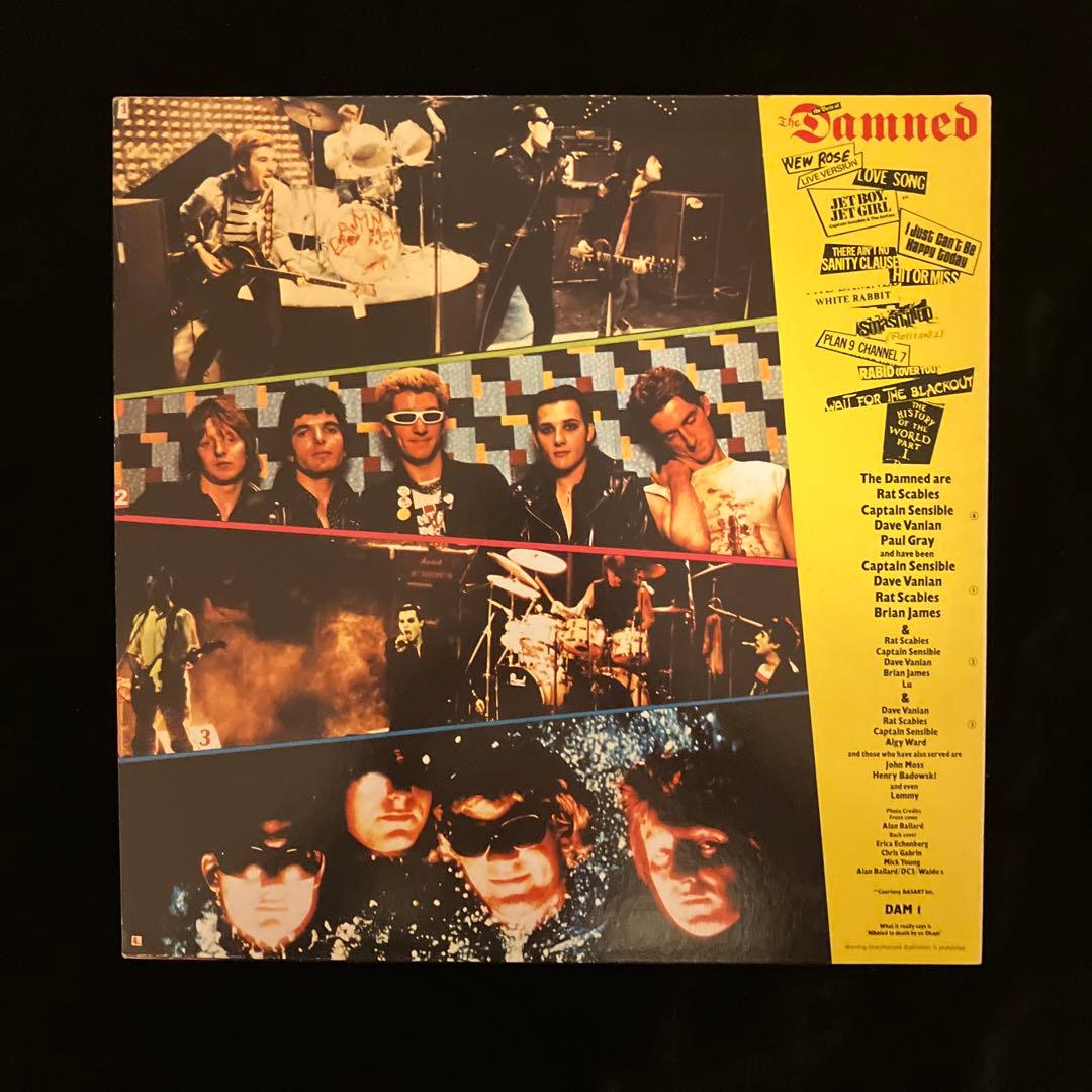The Damned ベスト・オブ・ダムド 帯付LP - メルカリ