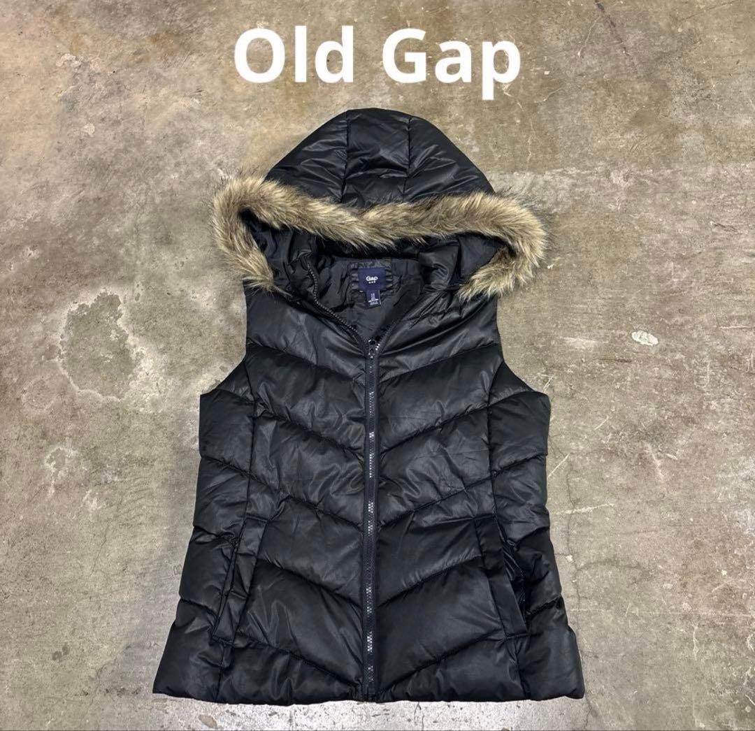 Gap ファー ダウンベスト y2k archive fti punk - メルカリ